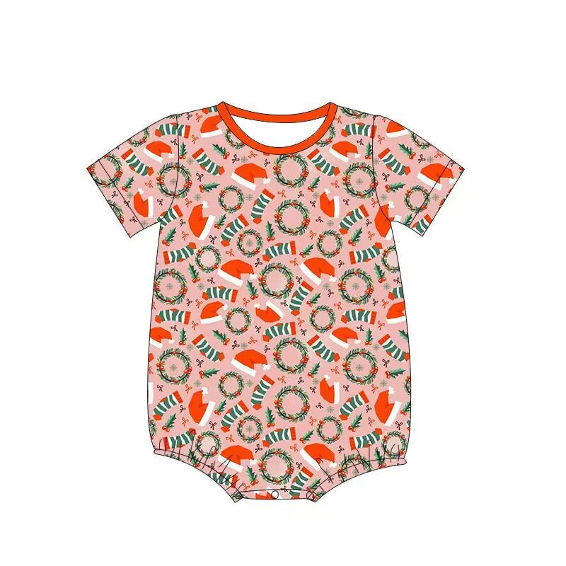 Custom moq 3 eta 6-8 weeks Tree Ring Hat Orange Pink Short Climbing Suit