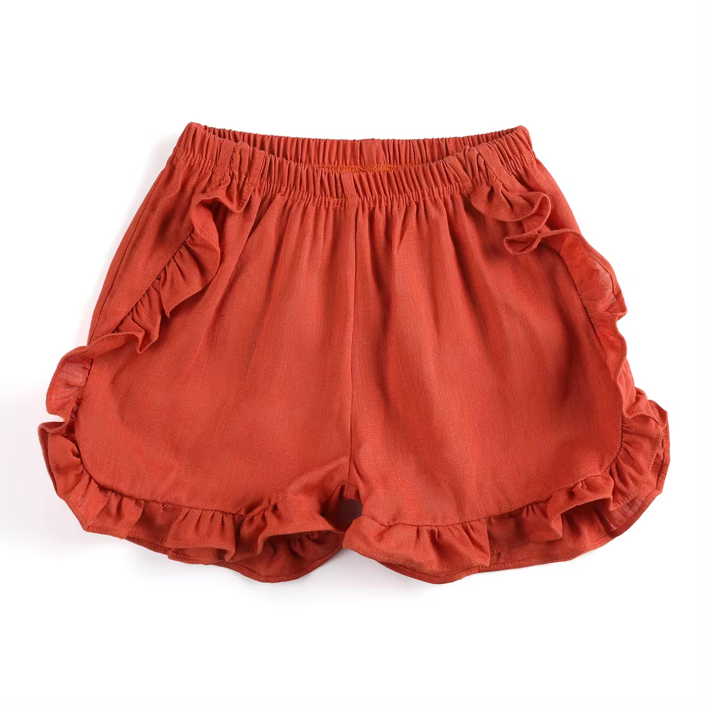 custom moq 3  COTTON SHORTS girls Burgundy shorts