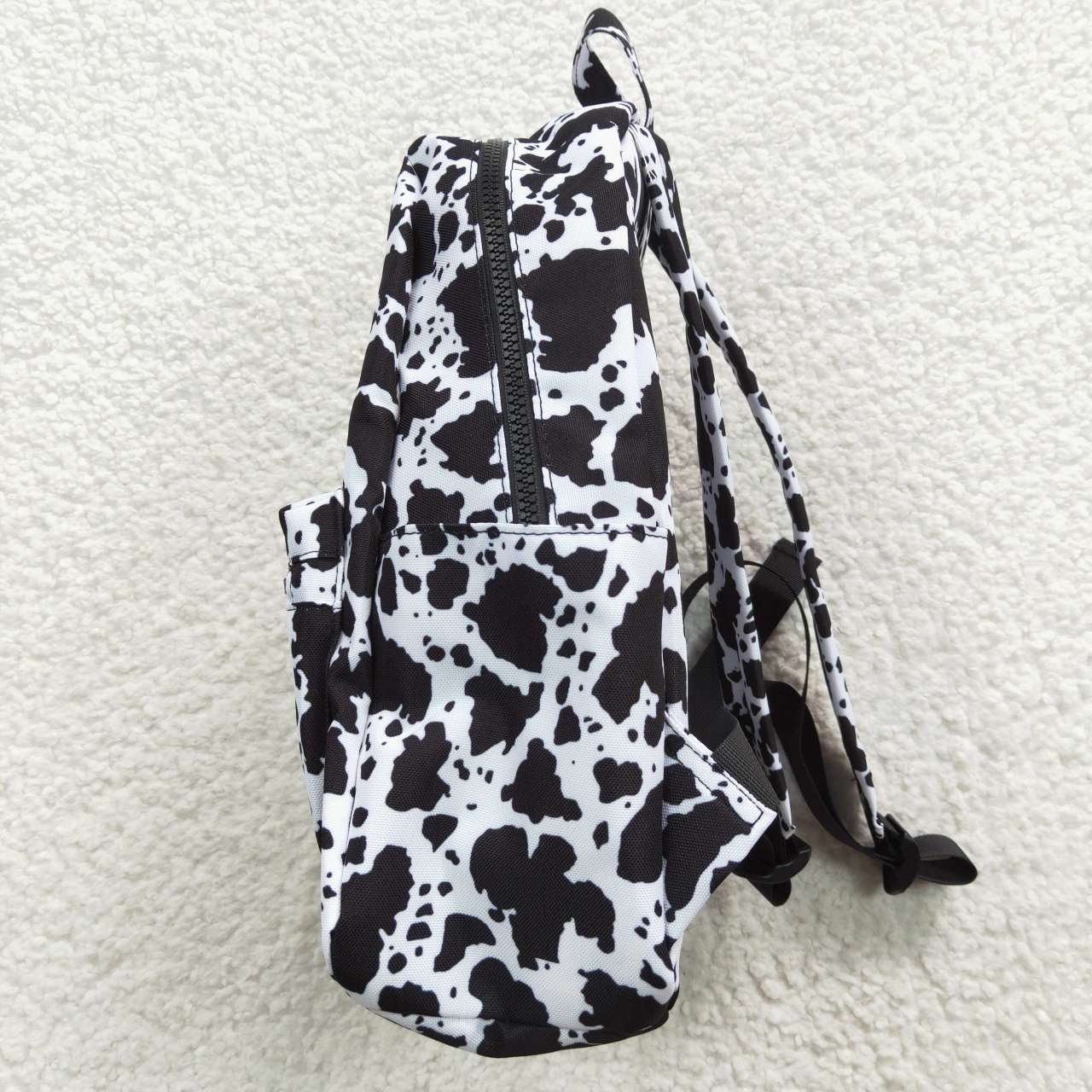 RTS NO MOQ（In Stock) cow pattern backpack