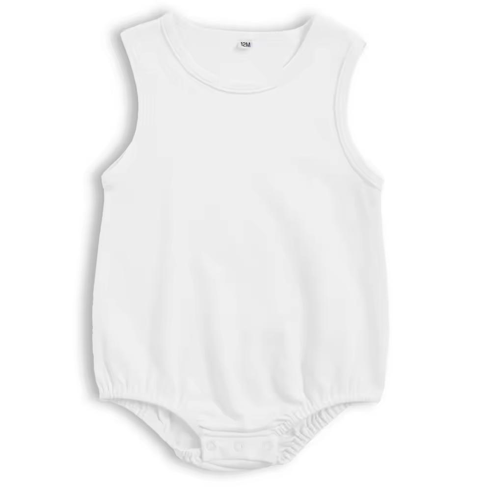 WHITE cotton fabric  summer romper  cotton fabric custom moq 3