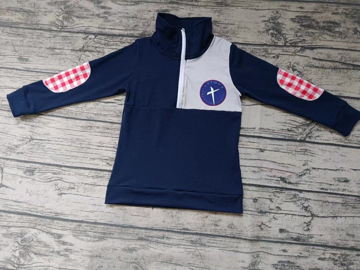 Boys black long sleeve top moq 5