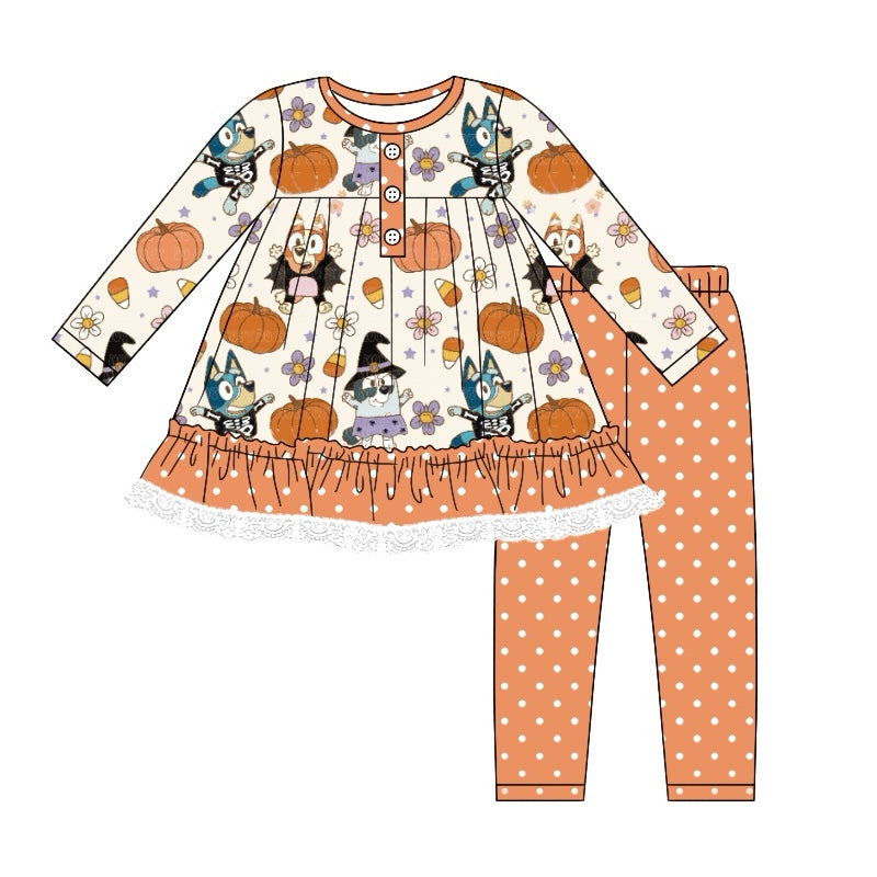 Deadline August 22 custom no moq eta 6-8weeks Orange long-sleeved trousers suit