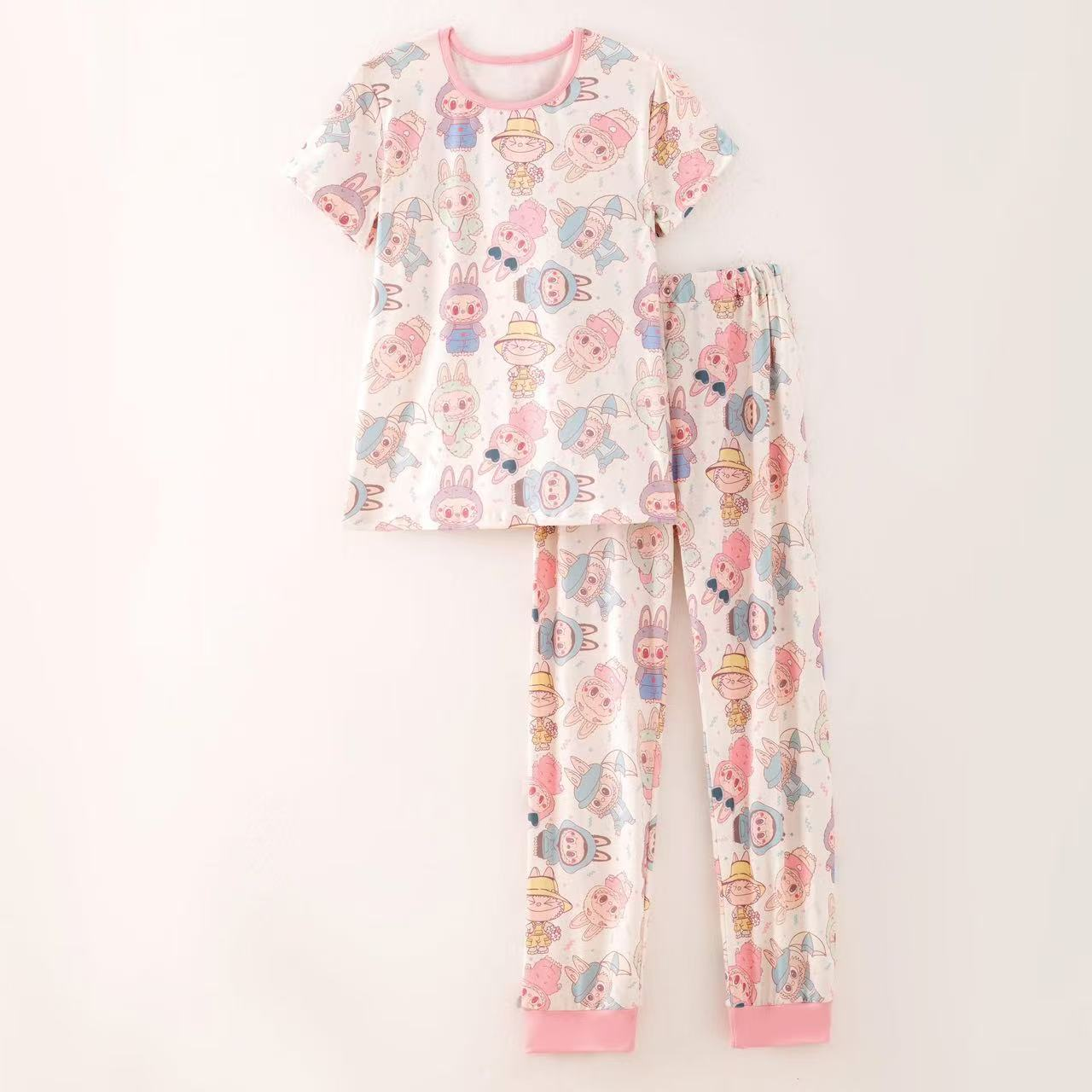 Custom moq 3 eta 7/8week moq 5 eta /4/5week baby girl clothes short Sleeve pants sets
