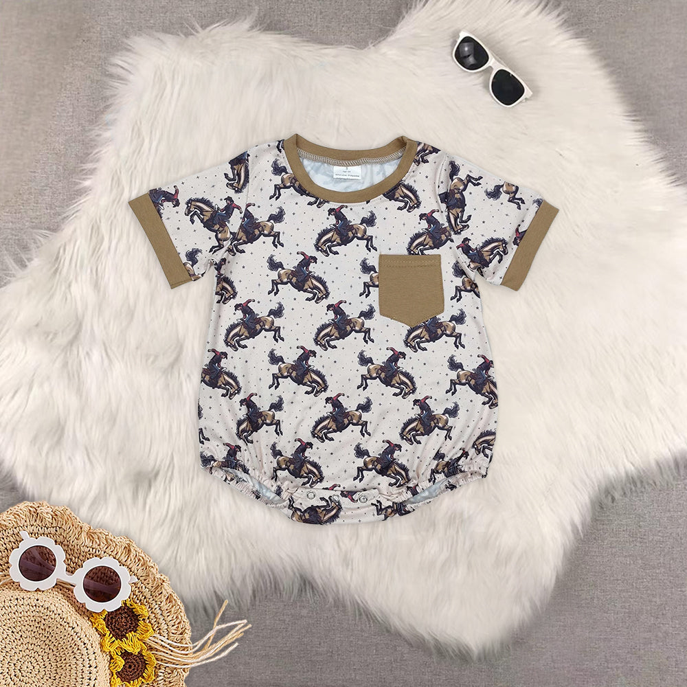 Baby Boys Shirt Shorts Summer Rompers Outfits Clothes Sets