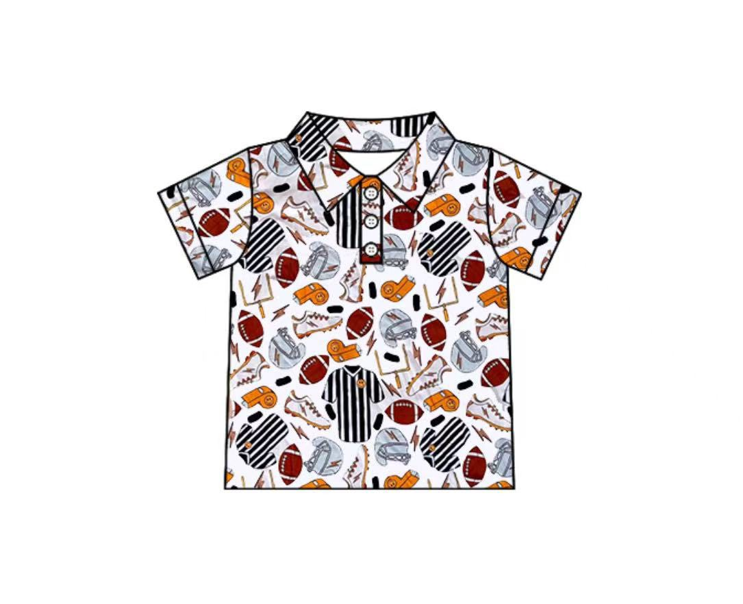 Custom moq 5 each style eta 6-7weeks baby girl clothes team short sleeve top 3-25.8.1