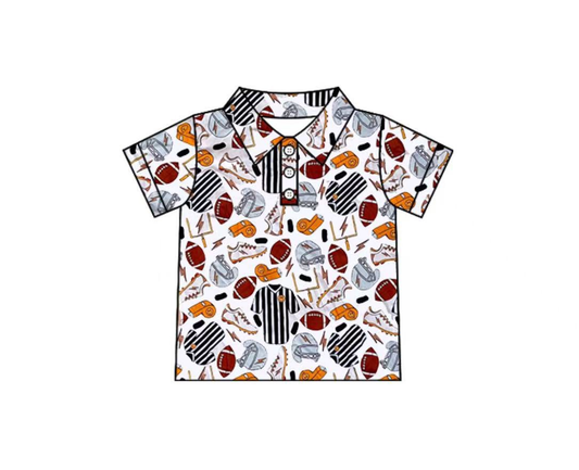 Custom moq 5 each style eta 6-7weeks baby girl clothes team short sleeve top 3-25.8.1