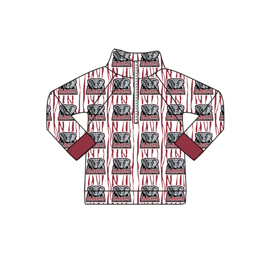 Custom moq 5 mix size milk silk summer team baby girls and boys clothes long sleeve top-25.10.30