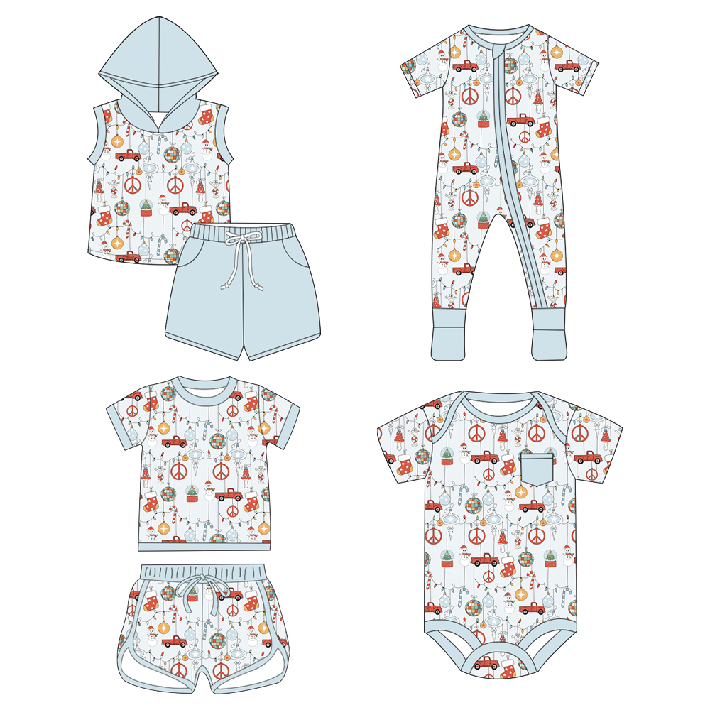 Custom moq 5 each style eta 6-7weeks baby girl clothes bow short sleeve shorts sets and sets 2 and romper 1 and romper 2-25.7.14