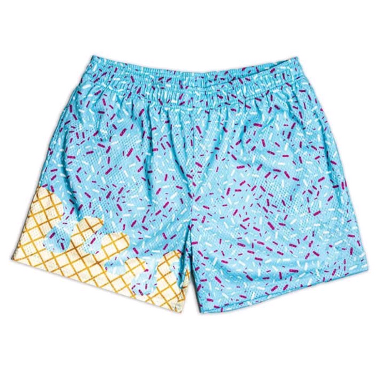 Deadline: May 5 Custom no moq baby girls summer shorts Ice Cream Summer Blue shorts