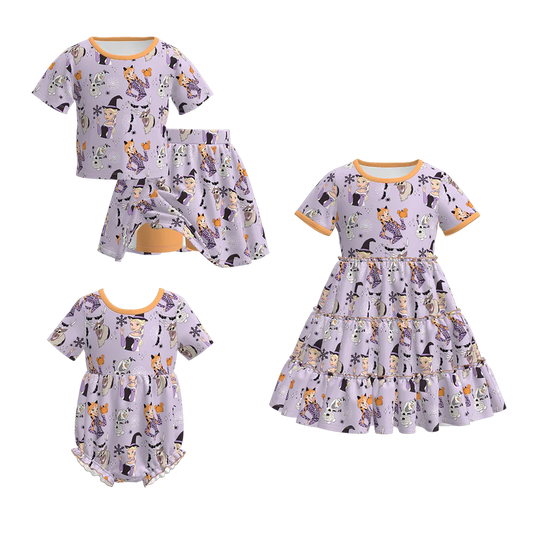 Custom moq 5 each style eta 6-7weeks baby girl clothes short sleeve shorts set and dress and romper