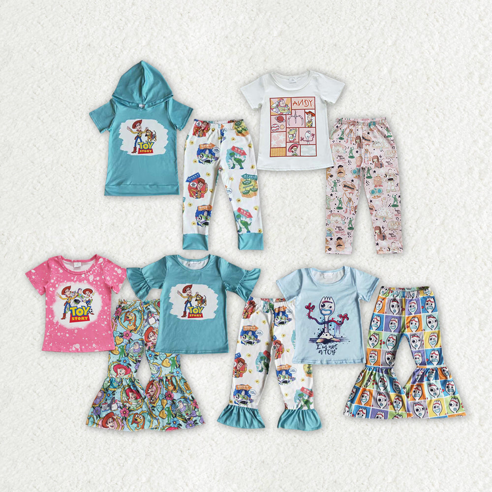 RTS NO MOQ blue and yellow zipper long sleeve outifits Dream Characters