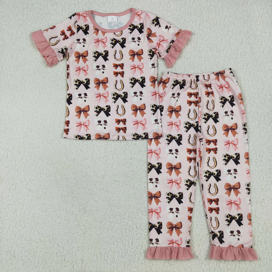 RTS NO MOQ Sibling baby boys clothes short sleeve pants Sets