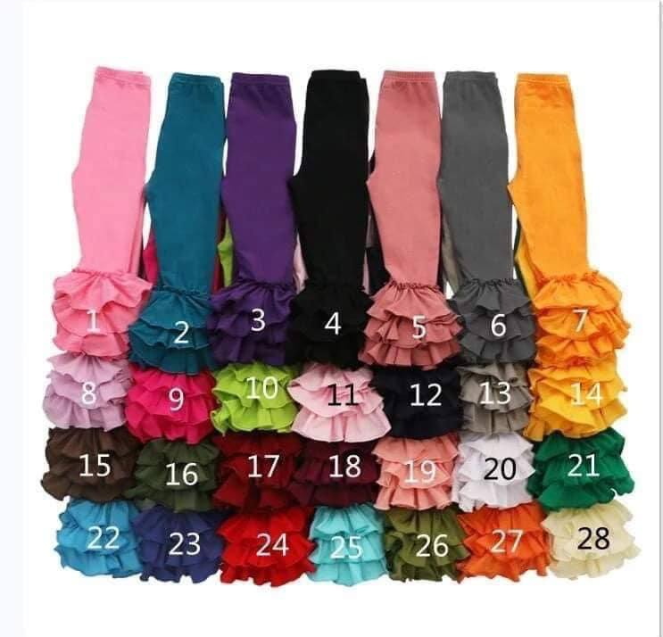 cotton pants Truffle Pants PREORDER  Trip Ruffle Pants
