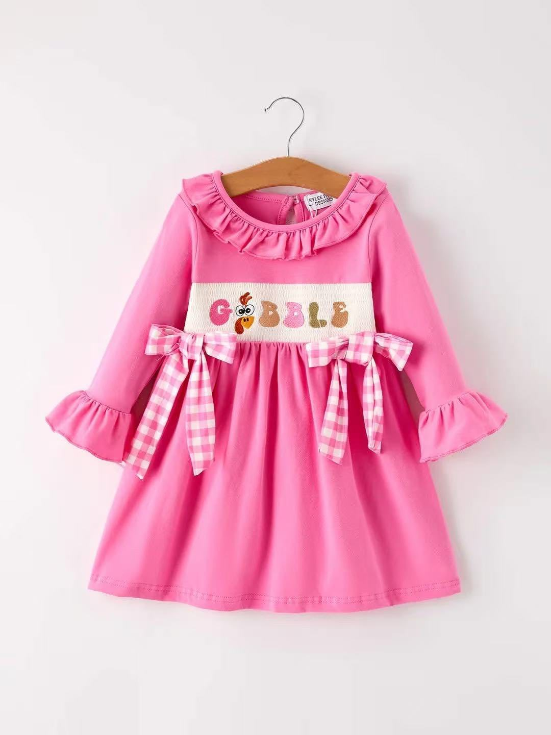 Custom moq 5 each style eta 6-7weeks baby girl clothes long sleeve dress and rompers-25.7.26