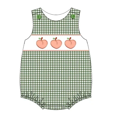 Deadline: May 14 custom eta 5week no moq eta 5-6weeks peach orange color romper