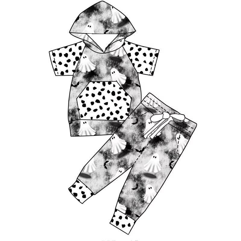 Custom moq 5 each style eta 6-7weeks baby boy clothes summer hooded short sleeve pants sets 6-25.7.24
