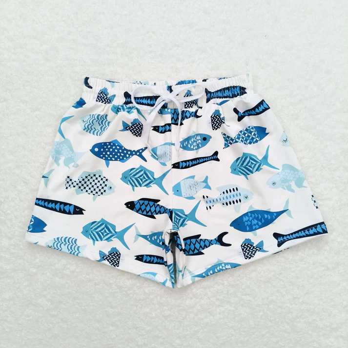 RTS NO MOQ baby boy clothes beach summer swim trunks