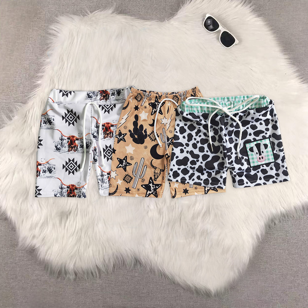 RTS NO MOQ baby boy clothes summer swim trunks
