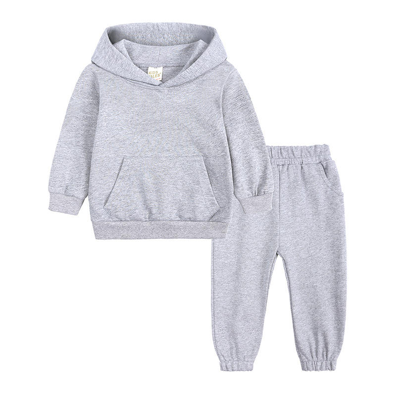 Custom moq 5 each style eta 6-7weeks baby boy clothes hooded long sleeve pants sets 8-25.7.28
