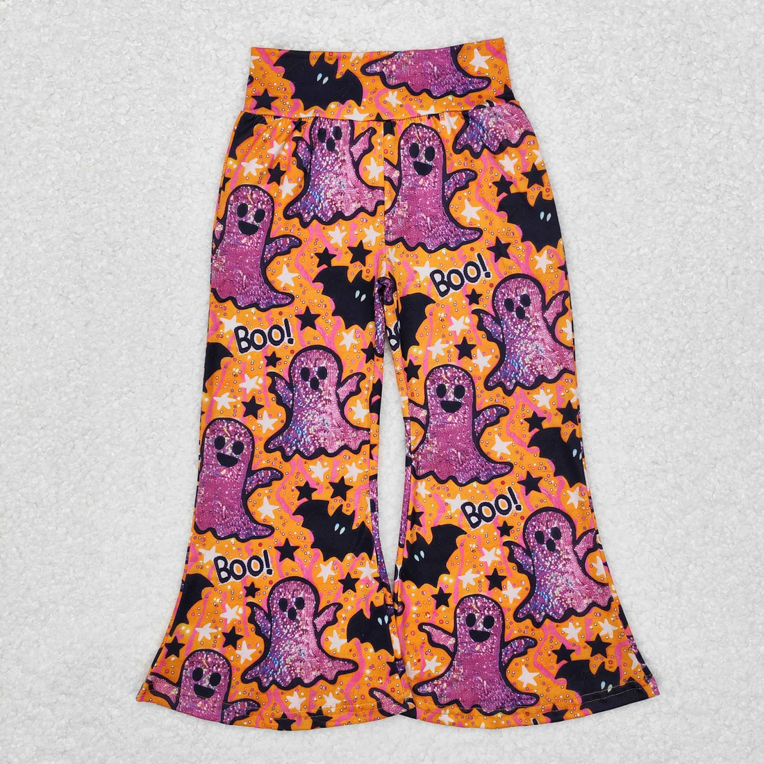 RTS NO MOQ Sibling Baby girls clothes Summer halloween long pants