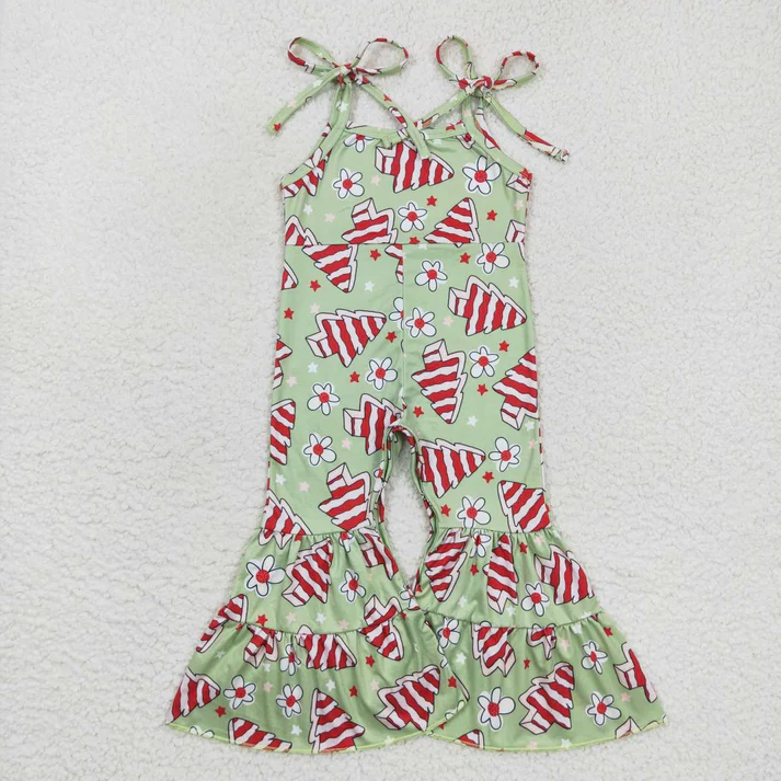 RTS NO MOQ Sibling baby girl clothes matching western Floral suspender jumpsuit 6