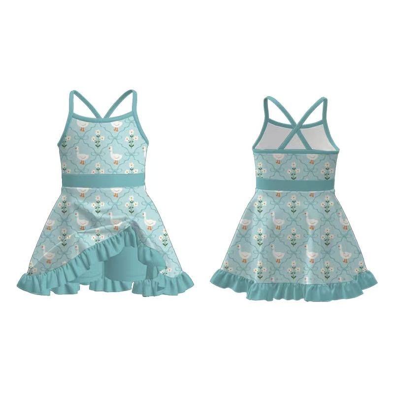 Custom moq 5 each style eta 6-7weeks milk silk baby girls summer short sleeve dresses