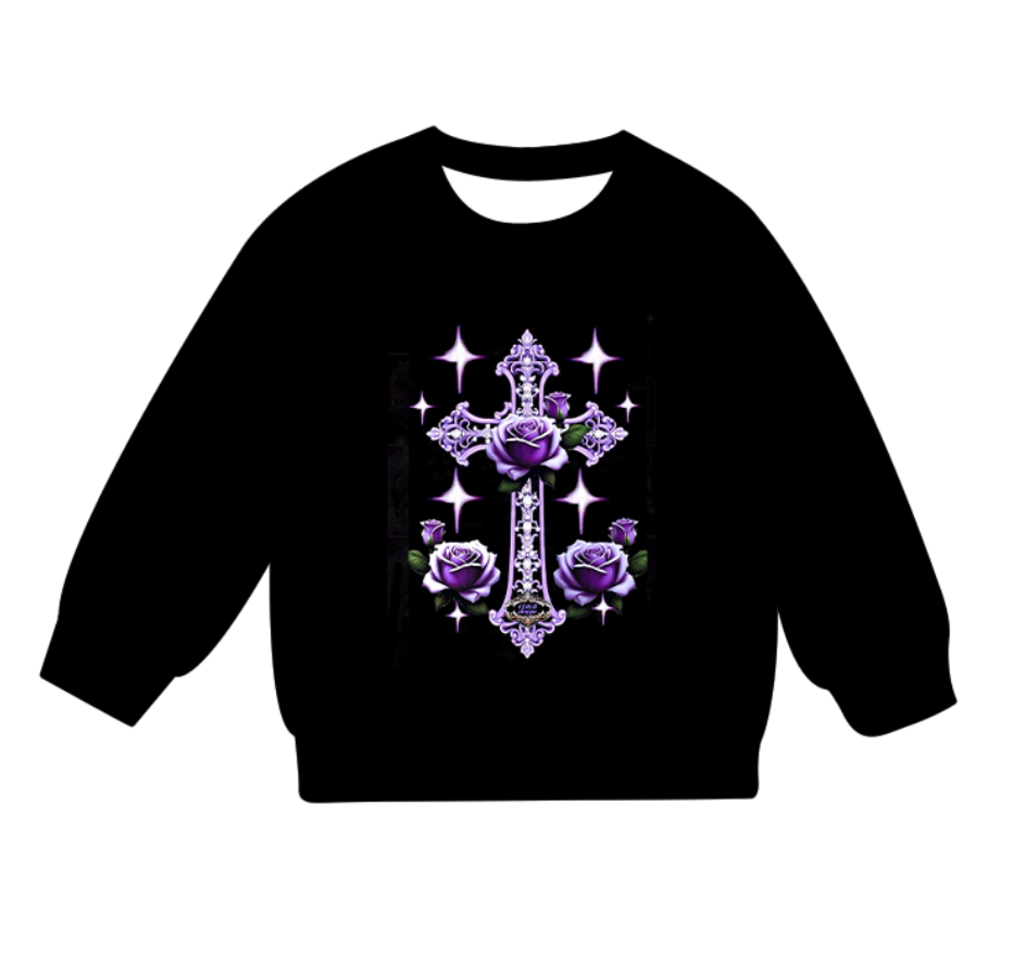 Custom moq 5 mix size milk silk summer baby girls clothes black long sleeve top-25.11.8