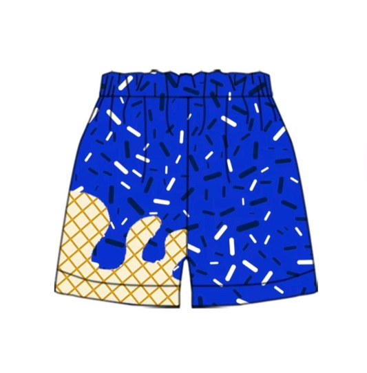 PRE ORDER Deadline  September 2  custom no moq Summer adult ice cream shorts