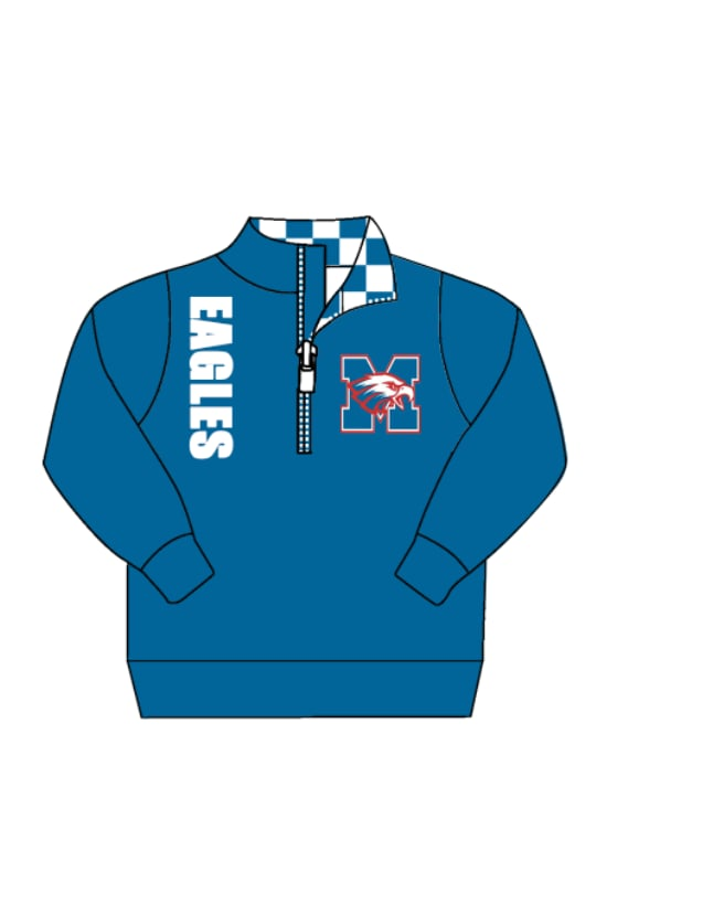 Custom moq 8 mix size eta 6-8weeks Blue girls' long-sleeved trousers jacket and bow tie suit