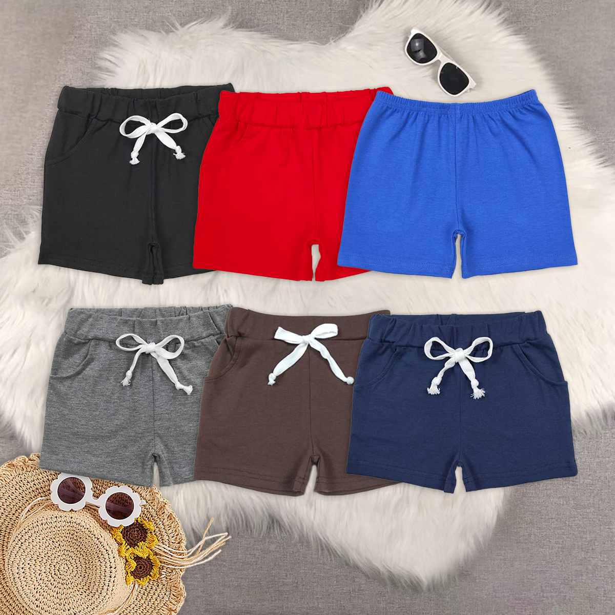 RTS NO MOQ baby girl clothes summer\ shorts