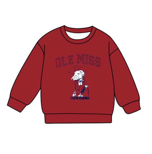 Custom moq 5 mix size milk silk baby girls clothes team red long sleeve top-25.8.6