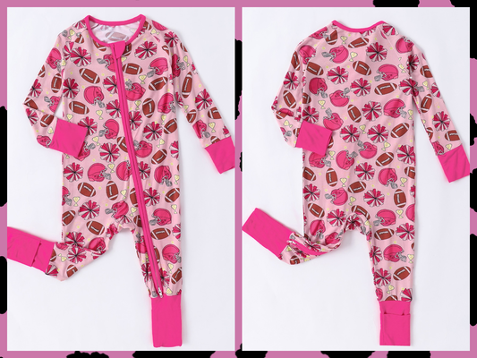 Custom moq 5 each style eta 6-7weeks baby girl clothes team rugby long sleeve romper-25.7.24