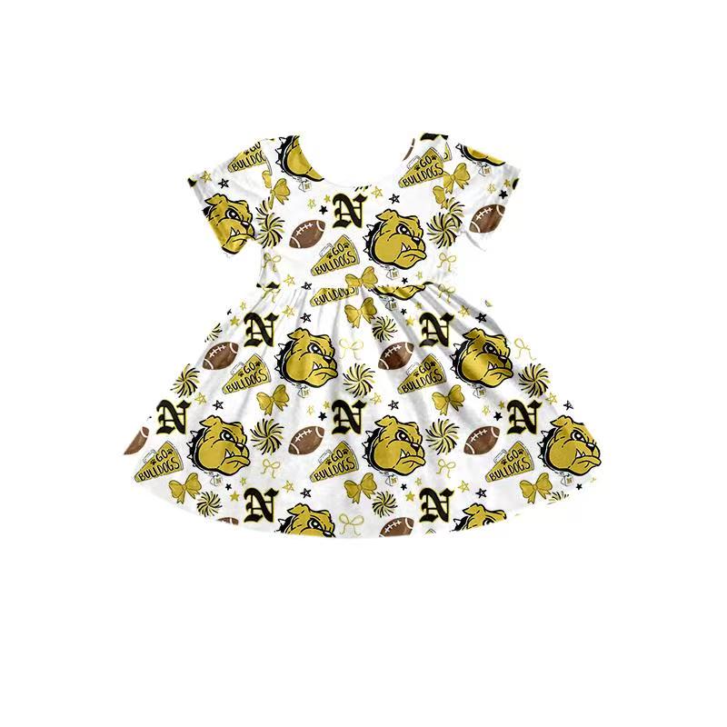 Custom moq 5 mix size  school dresses summer girls dress