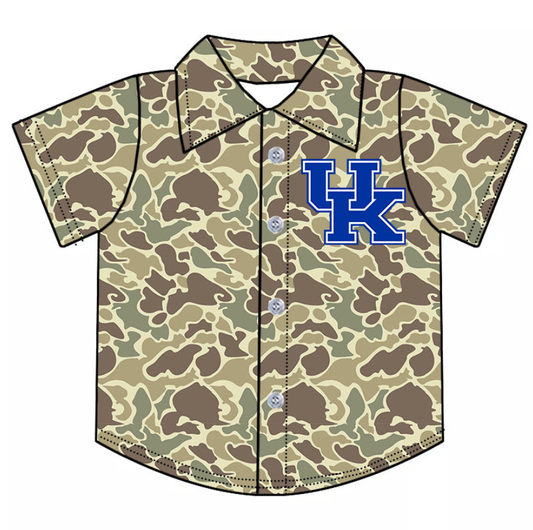 Custom moq 5 mix size milk silk summer teams baby boy clothes team camouflage button short sleeve top-25.9.4