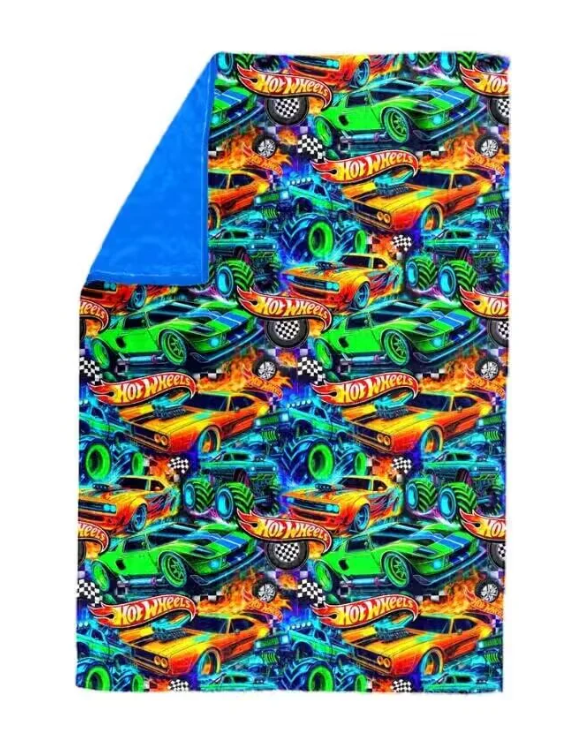 Deadline October 3 custom no moq eta 6-8weeks Cool racing baby blanket