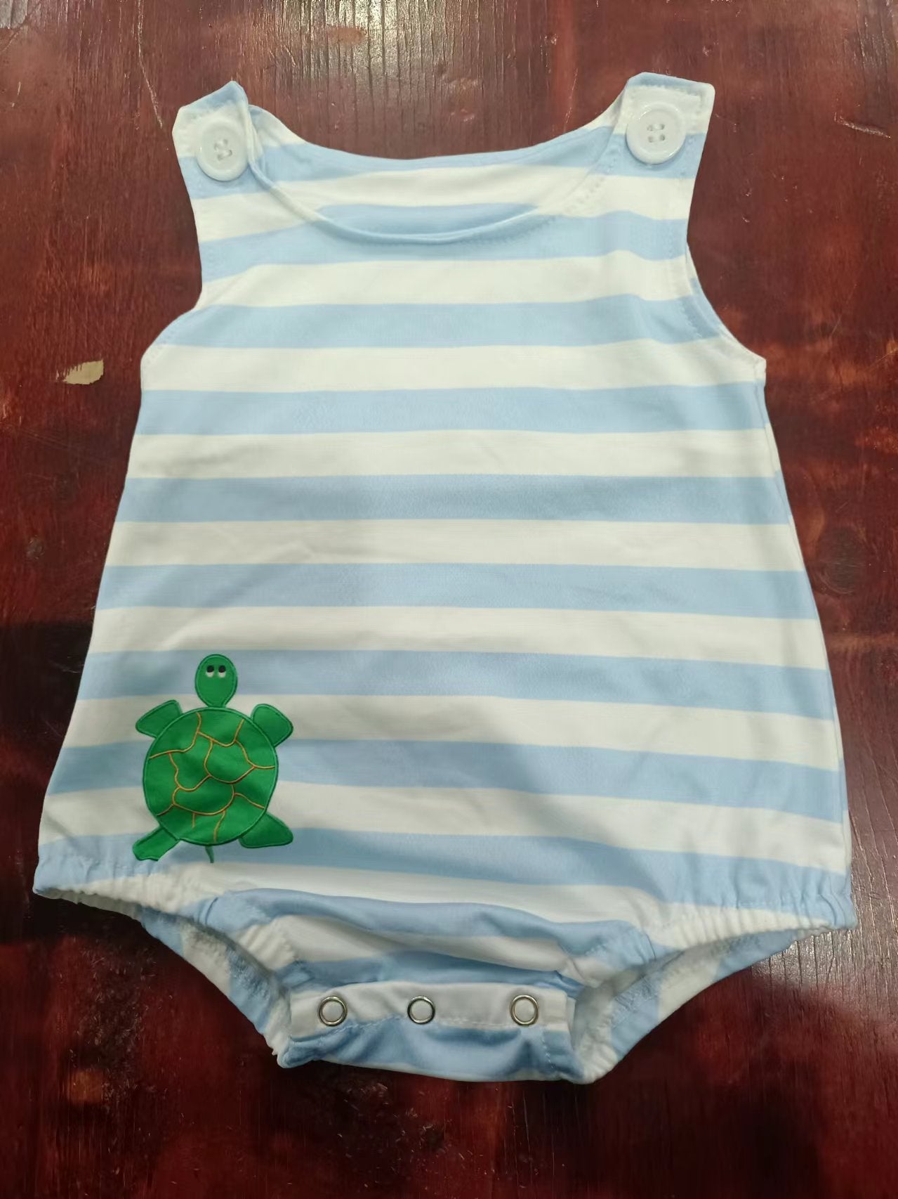 baby boys clothes turtle vest romper