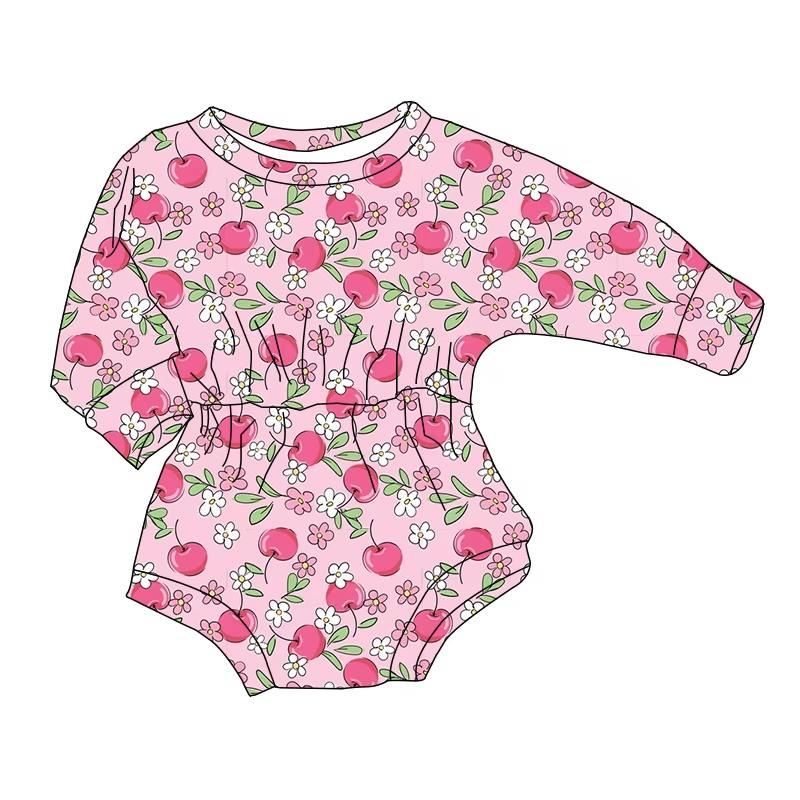 Custom moq 5 each style eta 6-7weeks baby boy clothes cow head long sleeve romper 6-25.8.7
