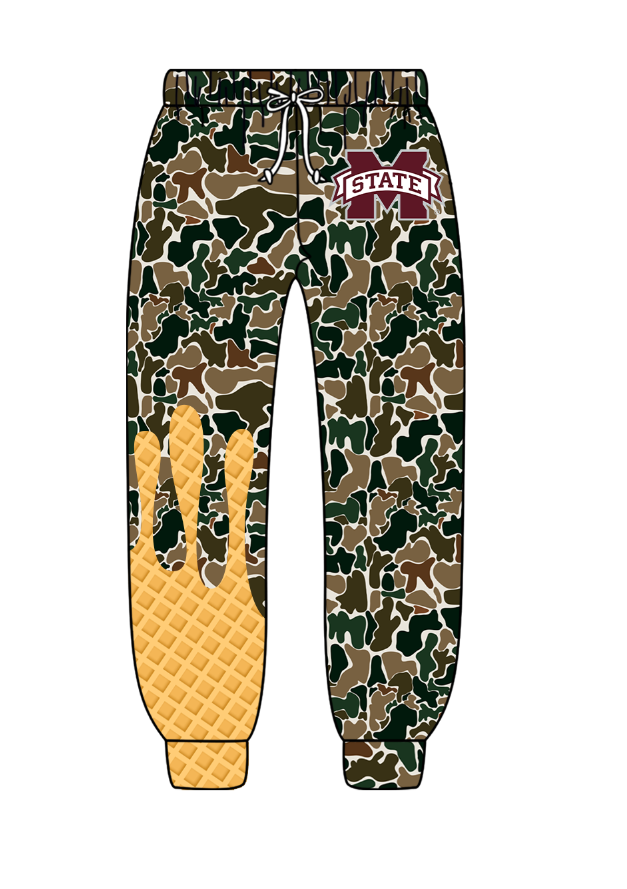 Custom moq 5 each style eta 6-7weeks adult clothes team camouflage long sleeve pant -25.8.25
