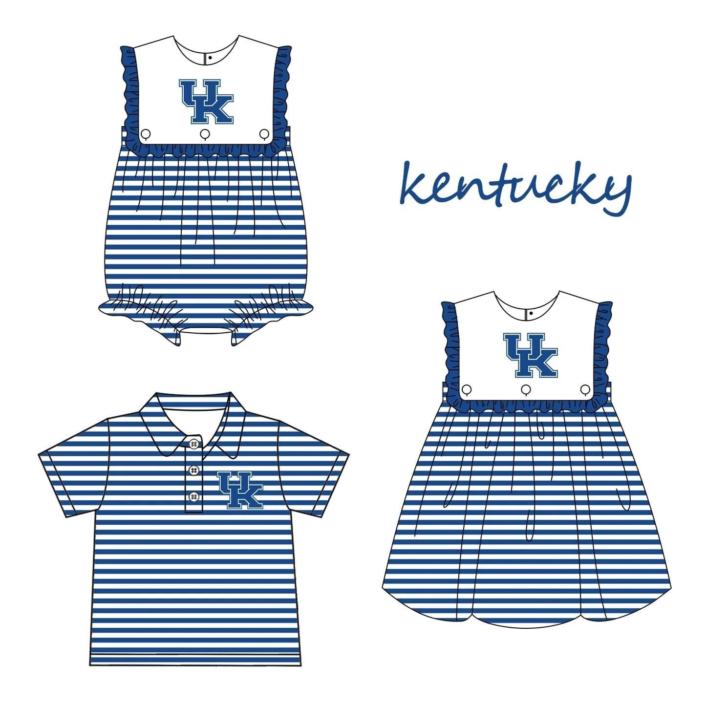 Custom moq 5 mix size milk silk baby girls clothes team blue short sleeve tops and dress and romper-25.7.14
