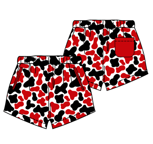 Custom moq 5 each style eta 6-7weeks baby girl clothes summer team leopatd shorts-25.8.2