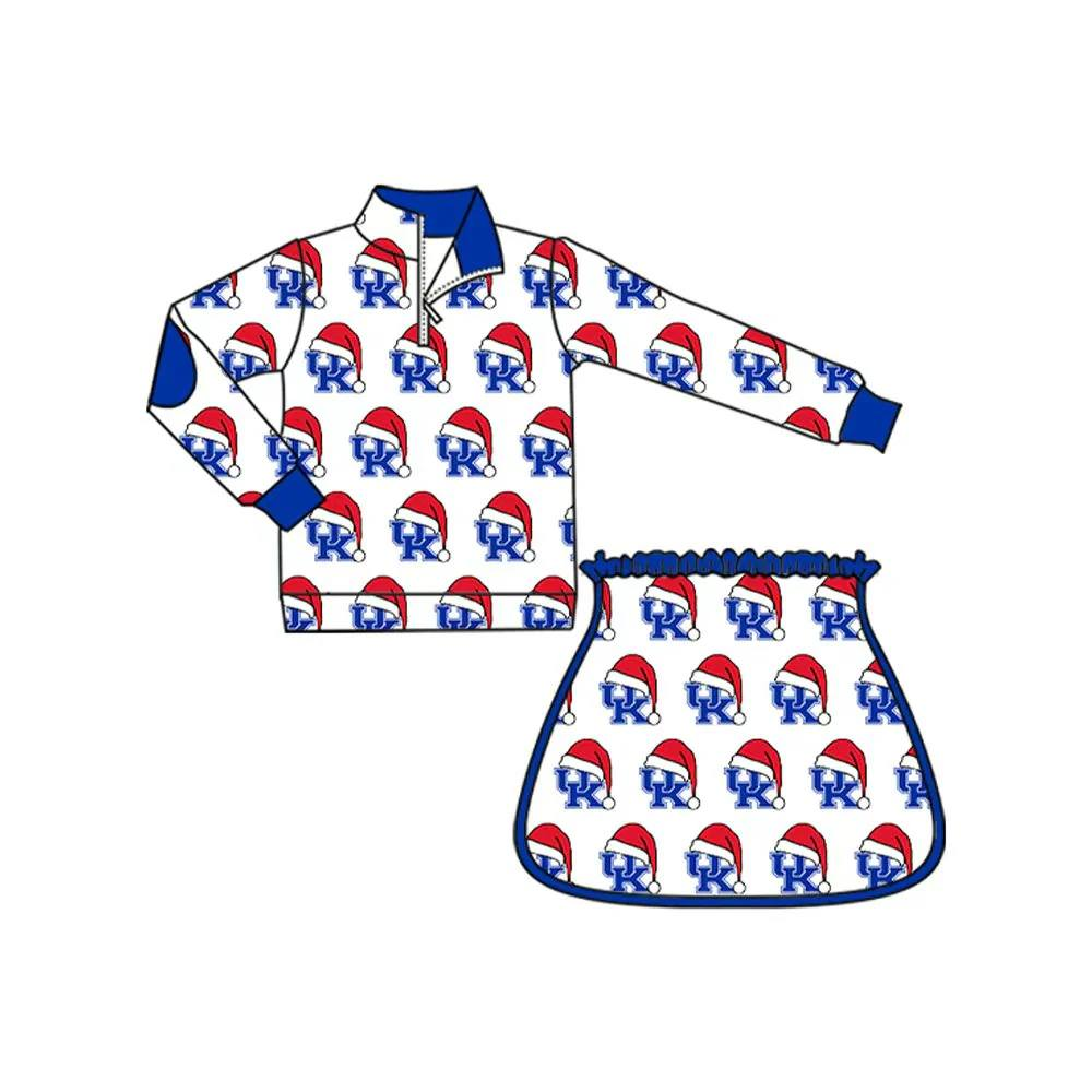 Custom moq 5 mix size milk silk summer teams baby girls clothes blue long sleeve pants sets and skirts sets and dress and hooded top and romper and top-25.8.15