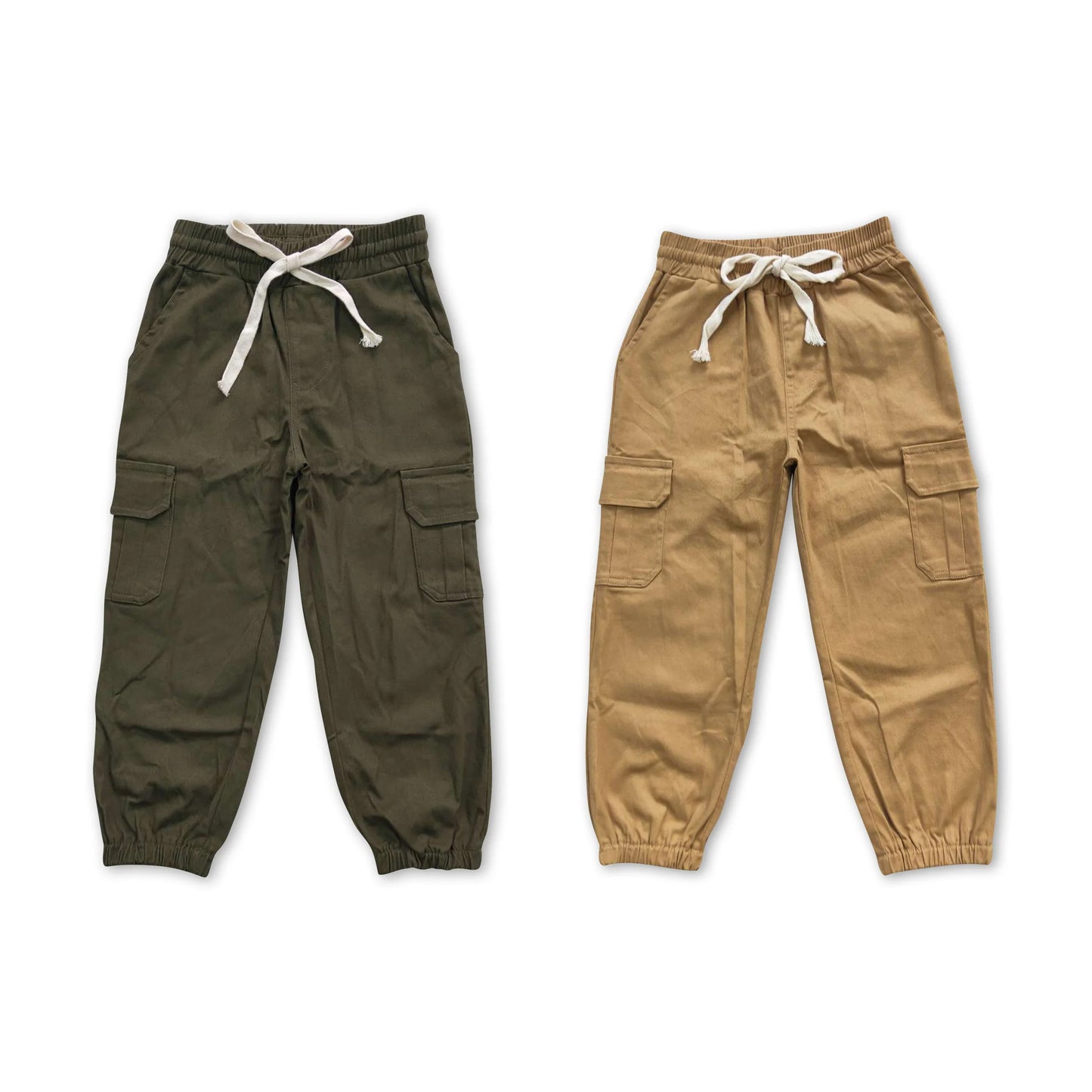 RTS NO MOQ Baby Boys Clothes Pocket overalls Pants