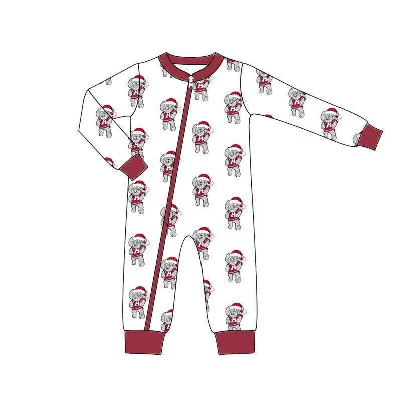 Custom moq 5 each style eta 6-7weeks baby girl clothes team long sleeve romper 2-25.8.8