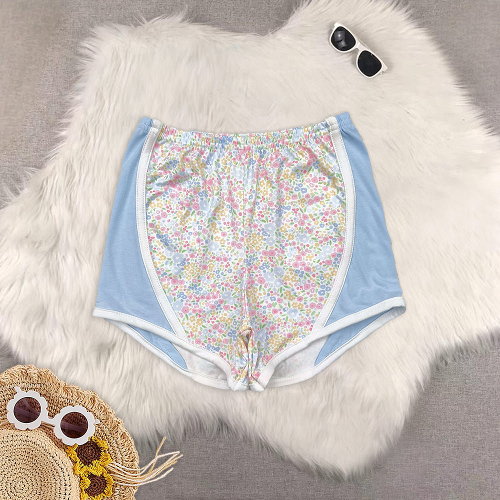 RTS NO MOQ Baby girls clothes Summer Camouflage floral Shorts