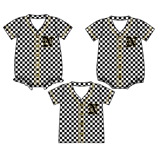 Custom moq 5 mix size milk silk baby girls clothes team short sleeve tops and rompers 2-25.10.22