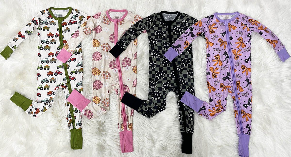 Custom moq 5 each style eta 6-7weeks baby girl clothes long sleeve pants sets 4 and romper 4-25.7.25