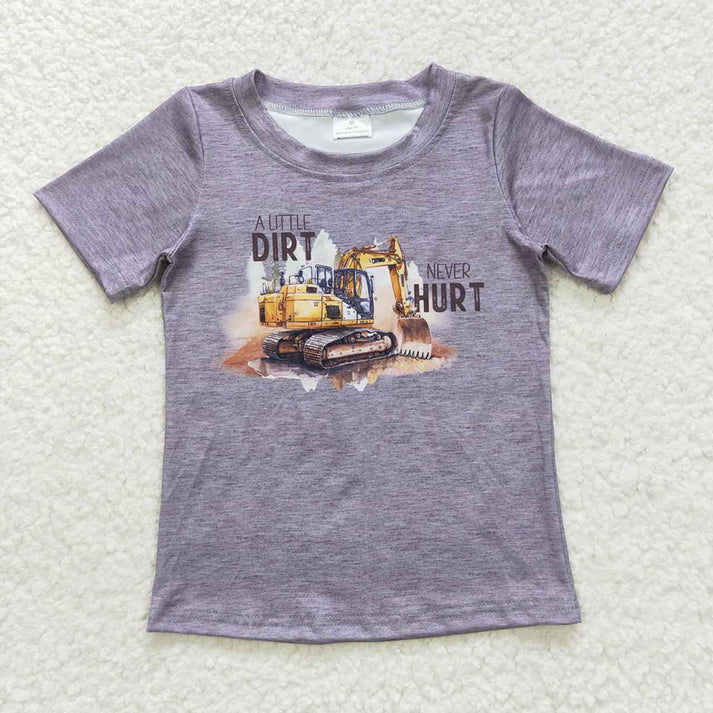 RTS NO MOQ baby girl clothes short-sleeved tops