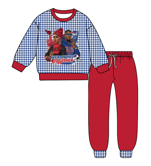 Custom moq 8 mix size milk silk summer teams baby girl clothes red long sleeve pants sets-25.9.29