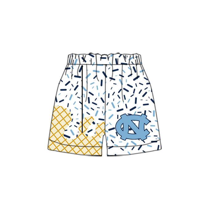 custom moq 3 eta 6-8weeks baby boys clothes team colors summer shorts