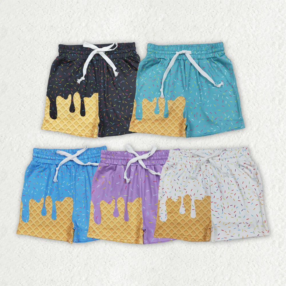 RTS NO MOQ Sibling Baby boy clothes Summer team Shorts